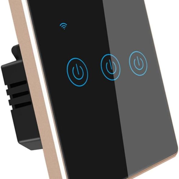 Smart WiFi Touch Switch – App & Voice Control
